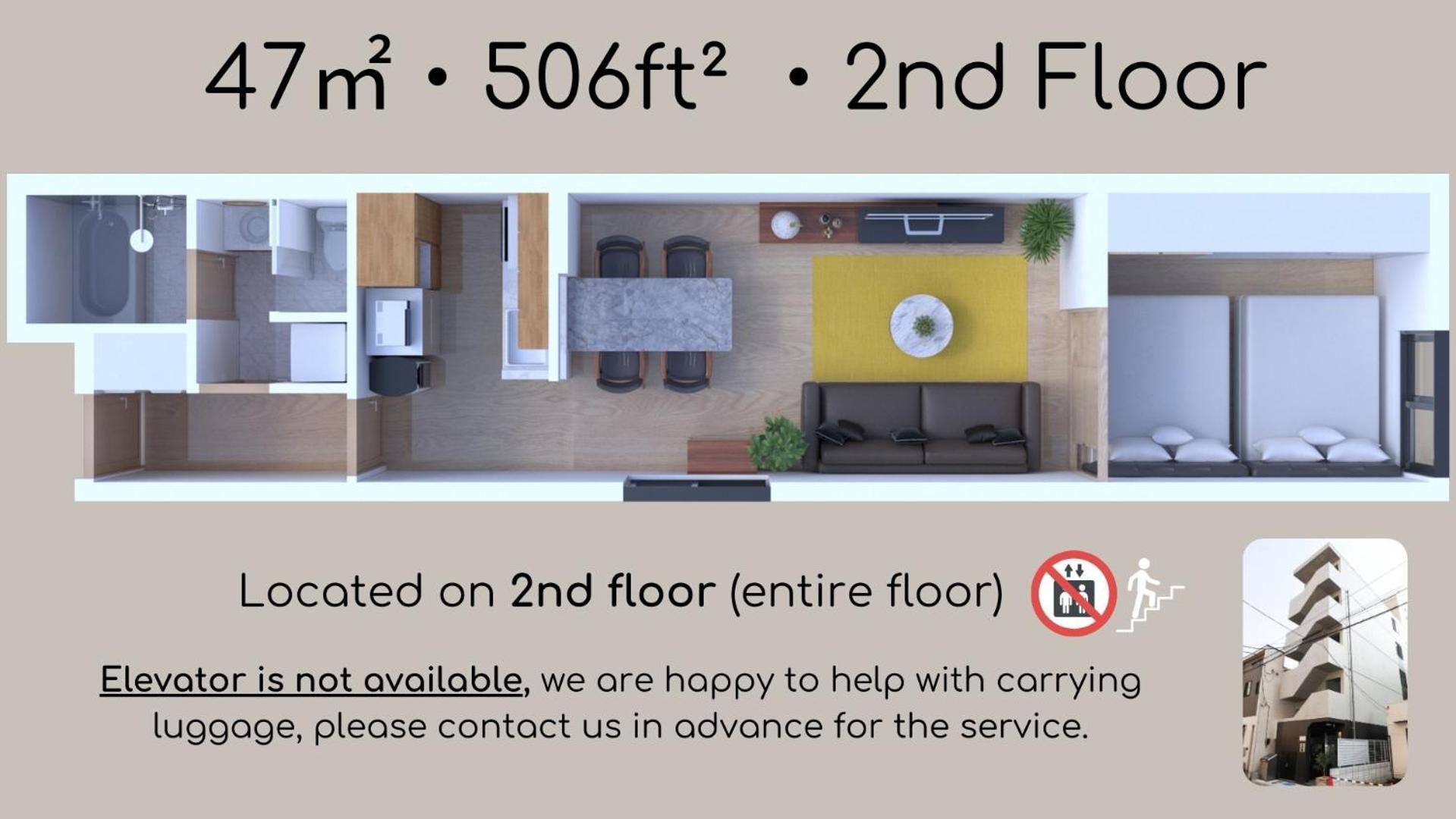 Seirai Asakusa Vacation Rental - 3 Minutes From Station 도쿄 객실 사진